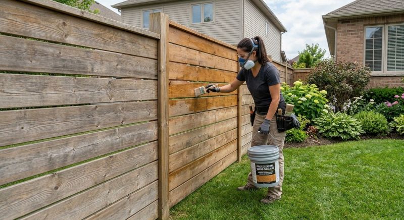 Cedar Fence Sealing in Seattle, WA