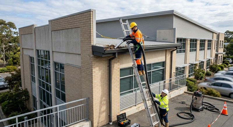 Commercial Gutter Maintenance in Mcdonough, GA