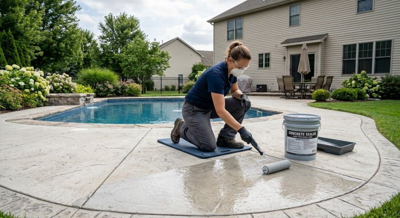Concrete Deck Sealing in Kitsap County, WA