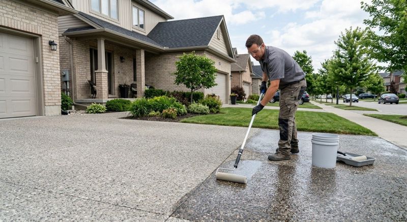 Concrete Driveway Sealing in Tacoma, WA