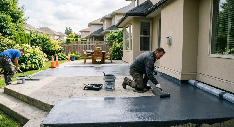 Concrete Patio Sealing in Renton, WA