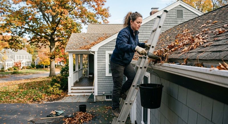 Gutter Leaves Removal in Annapolis, MD