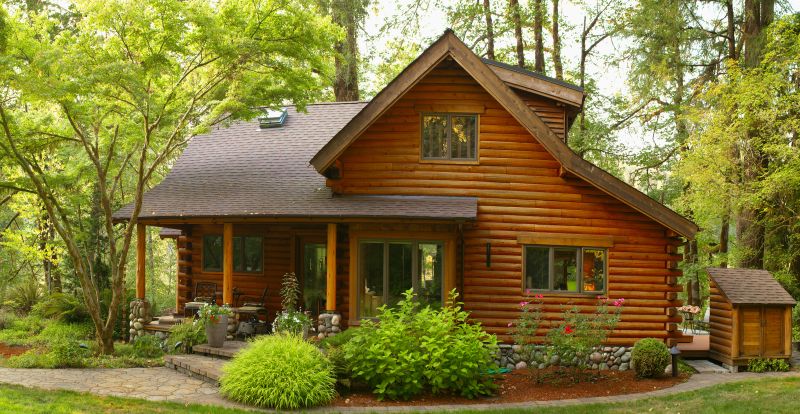 Log Home Weatherproofing in Puyallup, WA