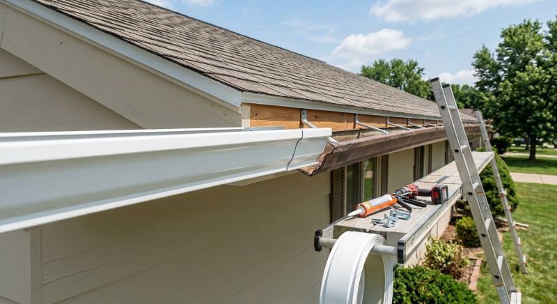 Aluminum Gutters Installation in Clarksville, TN