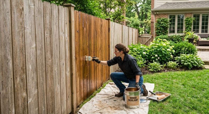 Cedar Fence Sealing in Tacoma, WA