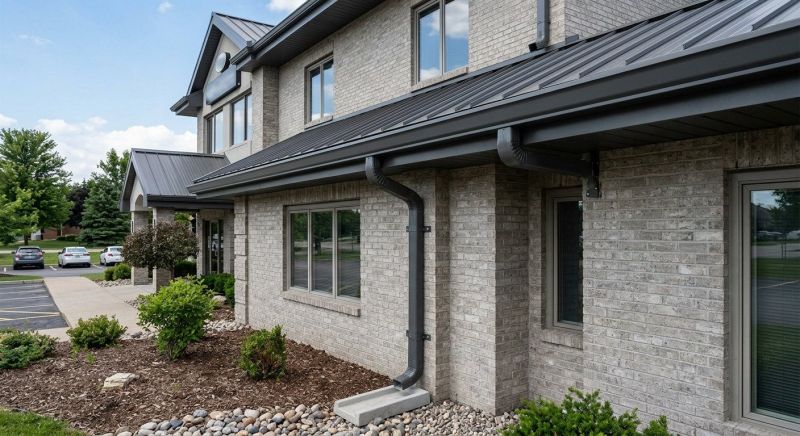 Commercial Downspout Service in Sacramento, CA
