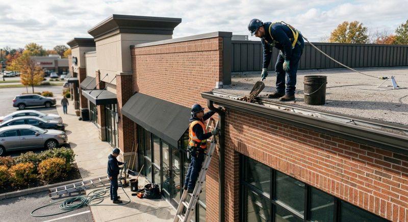 Commercial Gutter Cleaning in Roseville, CA