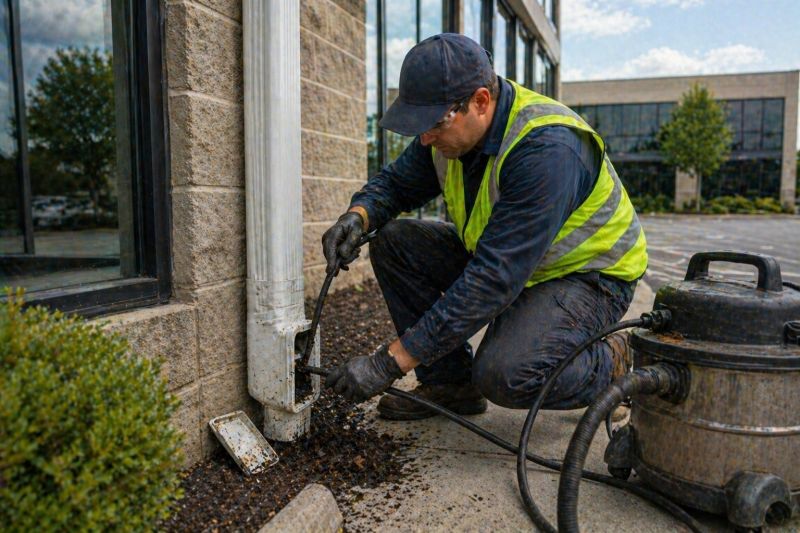 Commercial Gutter Unclogging in Sacramento, CA