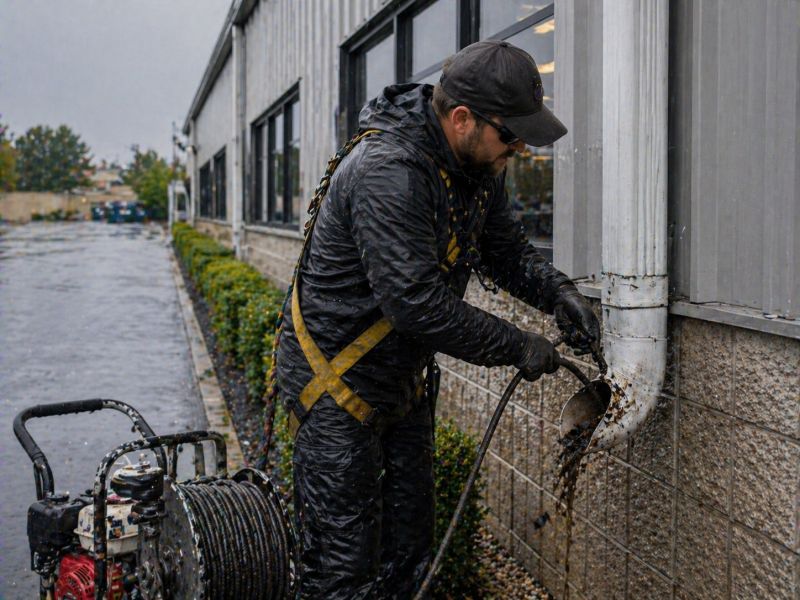 Commercial Gutter Unclogging in Denver County, CO