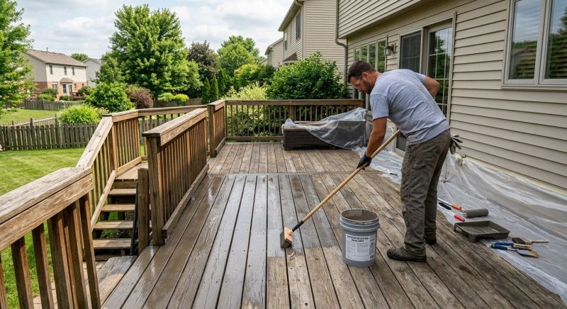 Concrete Deck Sealing in Kitsap County, WA