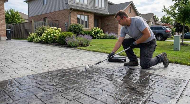 Concrete Driveway Sealing in Puyallup, WA