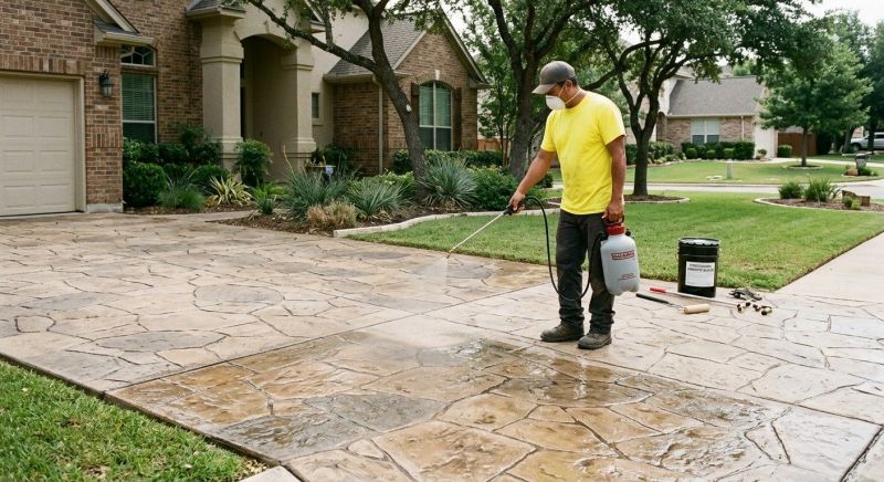 Concrete Driveway Sealing in Bellevue, WA