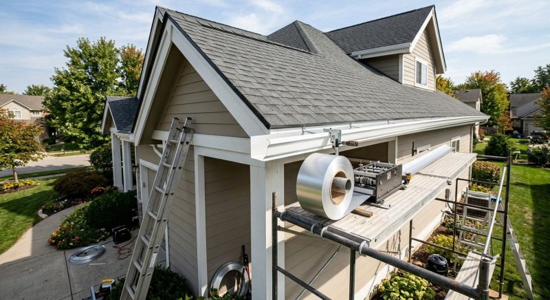 Continuous Gutter Installation in Sacramento, CA