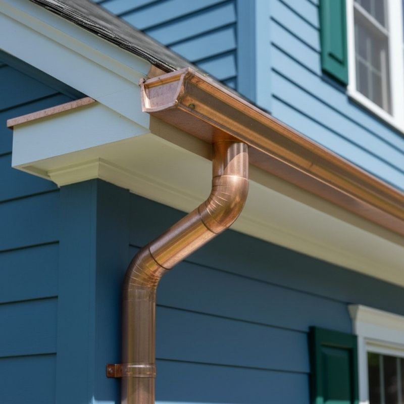 Copper Gutter Installation in Clarksville, TN