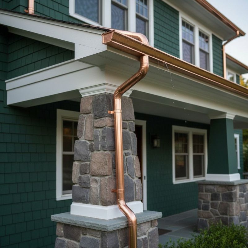 Copper Gutter Replacement in Clarksville, TN