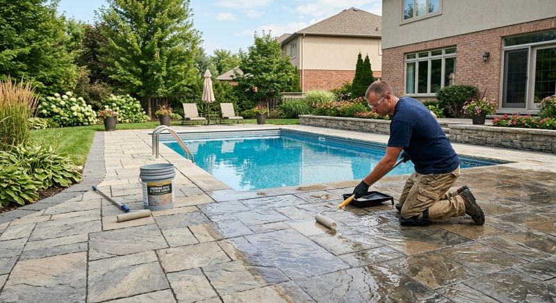 Courtyard Sealing in Kitsap County, WA