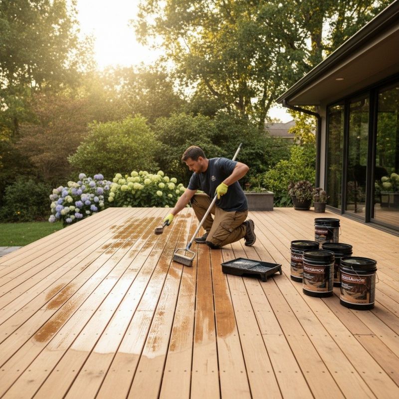 Deck Sealing in Redmond, WA