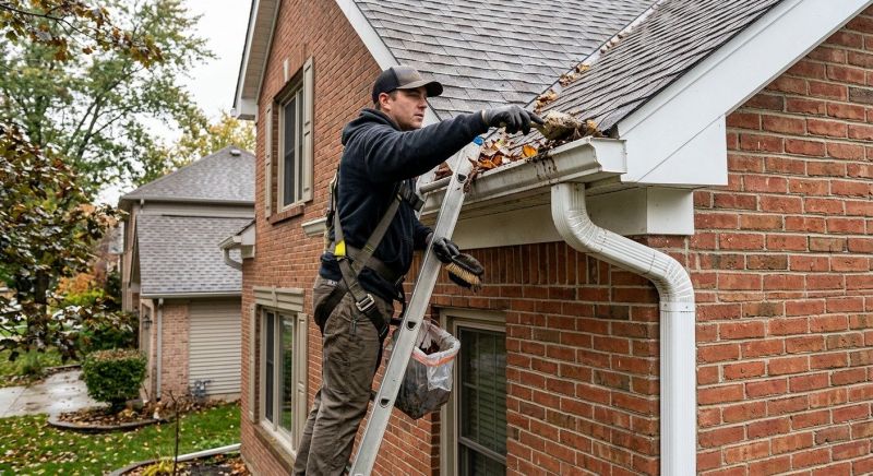 Downspout Cleaning in Fredericksburg, VA