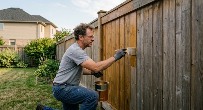 Fence Sealing in Bellevue, WA