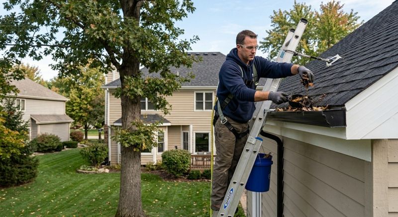 Garage Gutter Cleaning in Bergen County, NJ
