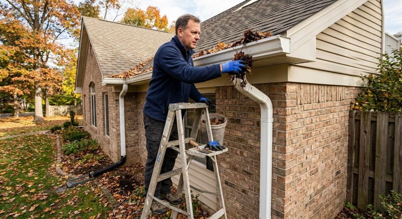 Gutter Downspout Unclogging in Pittsburgh, PA