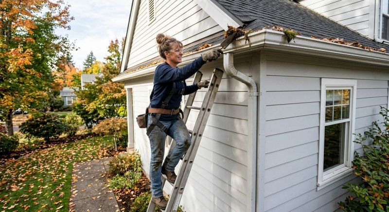 Gutter Downspout Unclogging in Annapolis, MD