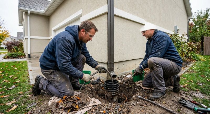 Gutter Downspout Unclogging in Morris County, NJ
