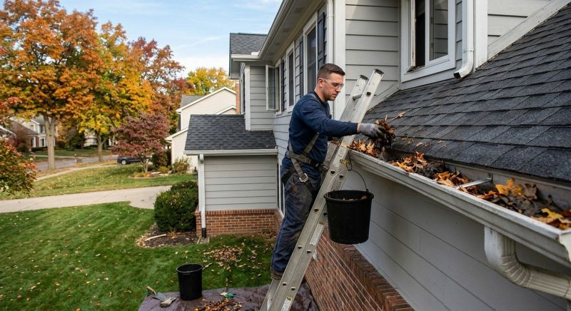 Gutter Leaves Removal in Long Island, NY