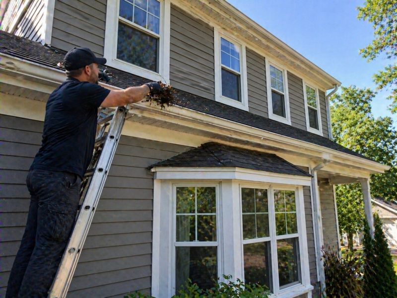 Gutter Pine Needle Removal in Morris County, NJ