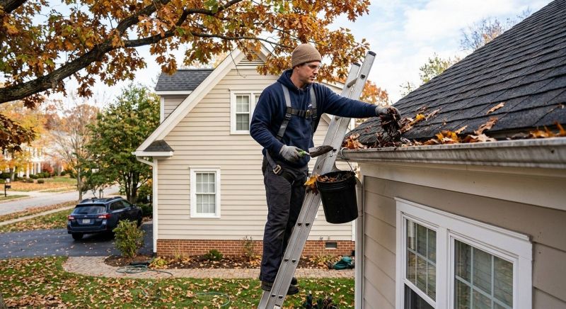 Gutter Pine Needle Removal in Long Island, NY
