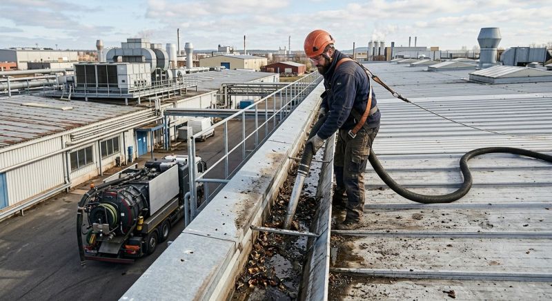 Industrial Gutter Cleaning in Littleton, CO