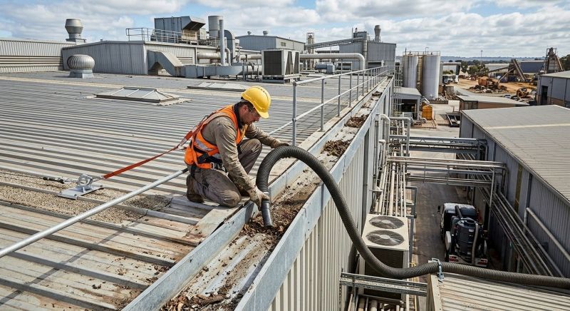 Industrial Gutter Cleaning in Denver, CO