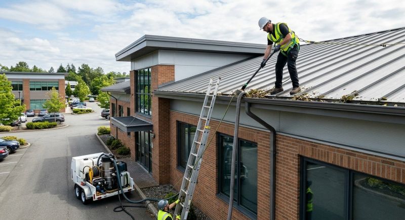 Industrial Gutter Cleaning in Mcdonough, GA