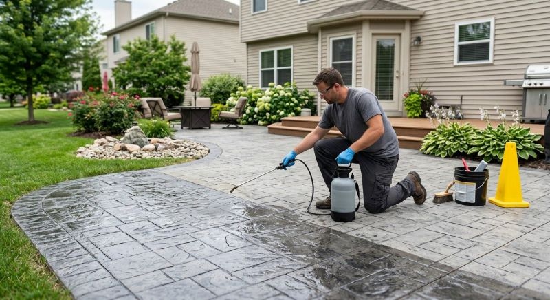Pool Patio Sealing in Renton, WA
