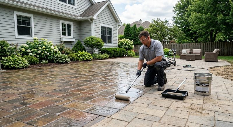 Porch Concrete Sealing in Tacoma, WA