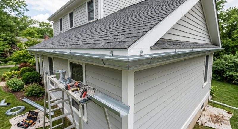Steel Gutter Installation in Sacramento, CA