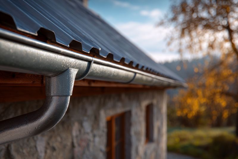 Steel Rain Gutter Installation in Sacramento, CA