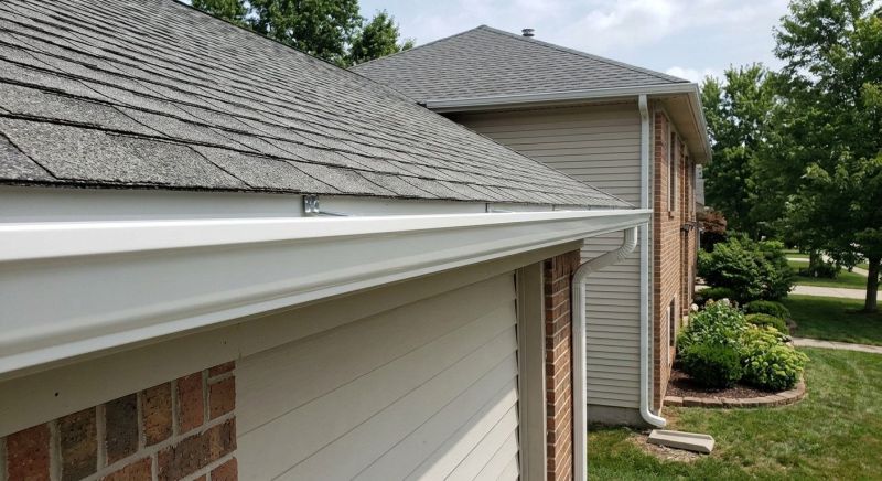 Steel Rain Gutter Installation in Clarksville, TN